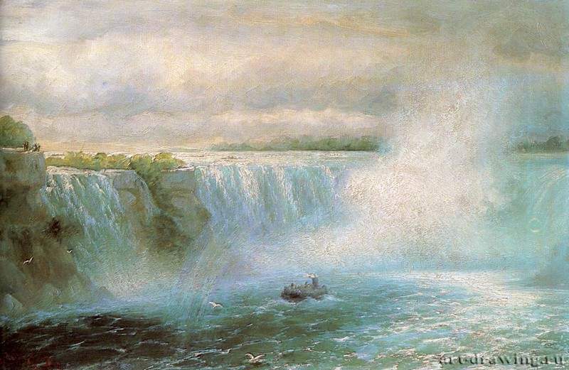 Ниагарский водопад. 1894 - Niagara Falls. 1894
34 х 53 смХолст, маслоРомантизм, реализмРоссияЕреван. Государственная картинная галерея Армении
